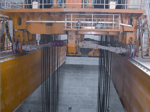 Cardan Shafts for Bridge Crane